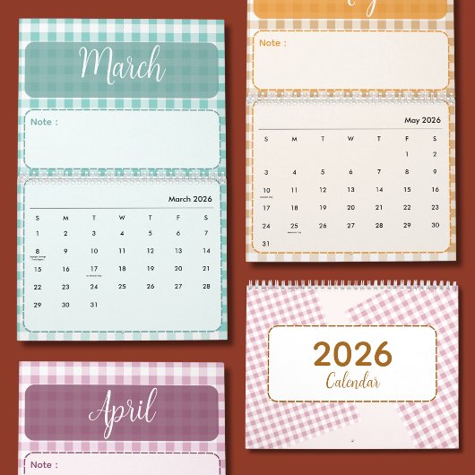 Süßer und bunter Kalender 2026