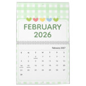 Süßer und bunter Kalender 2026 (Feb 2027)