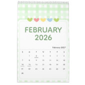 Süßer und bunter Kalender 2026 (Feb 2027)