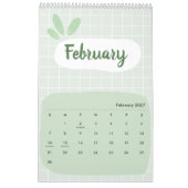 Süßer und bunter Kalender 2026 (Feb 2027)