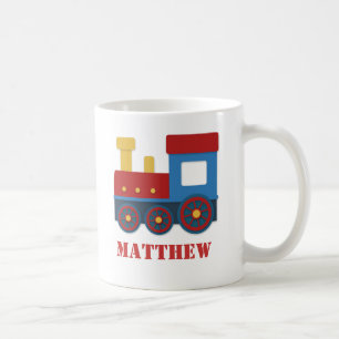 Süßer und bunter Zug für Jungen Kaffeetasse