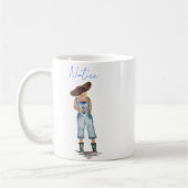 Süßer und einfacher Kaffee Tasse - Hinweis (Links)