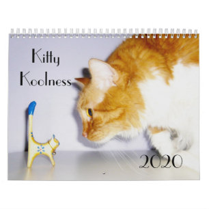 Süßer und lustiger "Kitty Koolness"-Katzenkalender Kalender