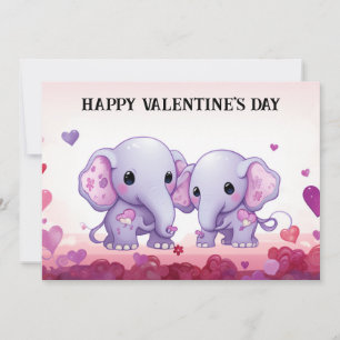 Süßer und lustiger Valentinstag für Kinder #36 Feiertagskarte