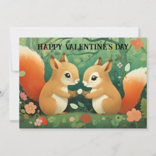 Süßer und lustiger Valentinstag für Kinder #50 Feiertagskarte