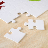 Süßer und niedlicher brauner Yak Puzzle (Seite)