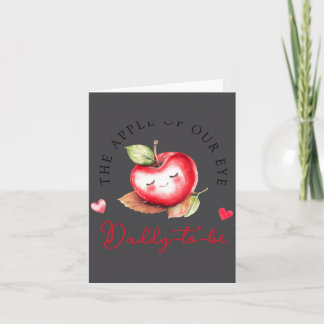 Süßer Unserer Auges Daddy To Be Baby Shower _1  Karte