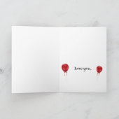 Süßer Valentinsladen Karte (Innenseite)
