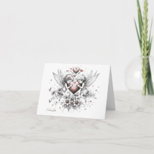 Süßer Valentinstag Karte