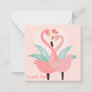 Süßer Valentinstag Mitteilungskarte