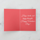 Süßer Valentinstag-Welpe Feiertagskarte (Innenseite)