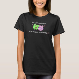 Süßer Valentinstag-Zitat-Frosch T-Shirt