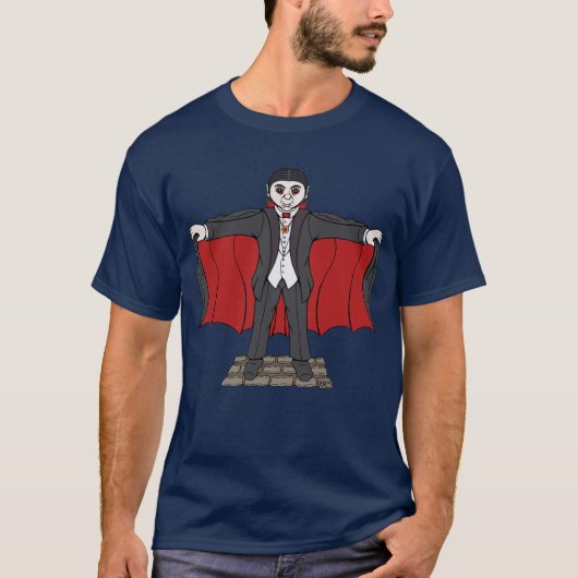 Süßer Vampir/Dracula T-Shirt (Vorderseite)