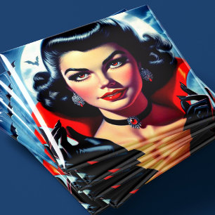 Süßer Vampir Pin-up Magnet