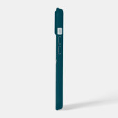 Süßer Vampirfledermaus-Personalisiert iPhone 15 Hülle (Linke Seite)