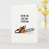 Süßer Vatertag Saw Tool Card Karte (Gelbe Blume)