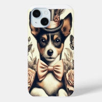 Süßer Vintage-Toy-Fox-Terrier