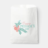 Süßer Vogel auf Blumen-Muttertag-Design Geschenktütchen (Vorderseite)