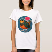 Süßer Vogel T-Shirt (Vorderseite)