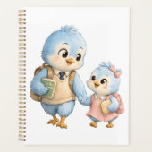 Süßer Vogel Wochenplaner Notizbuch (Vorderseite)