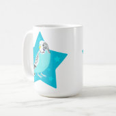 Süßer VogelParakeet Kaffeetasse (Vorderseite Links)