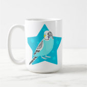 Süßer VogelParakeet Kaffeetasse (Links)