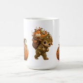 Süßer Wald-Elfen-Kürbis-Becher Kaffeetasse (Mittel)