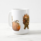 Süßer Wald-Elfen-Kürbis-Becher Kaffeetasse (Vorderseite Links)