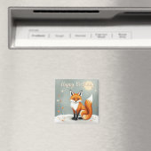 Süßer Wald Fuchs zum Geburtstag Magnet (In Situ (Geschirrspüler))