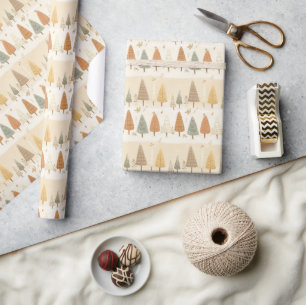 Süßer Waldweihnachten Geschenkpapier