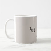 Süßer Waschbär Kaffeetasse (Links)