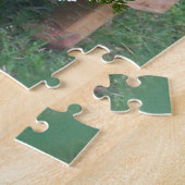 Süßer Waschbär mit Blumen Puzzle (Seite)