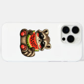 Süßer Waschbär mit Wassermelone Case-Mate iPhone Hülle (Rückseite (Horizontal))
