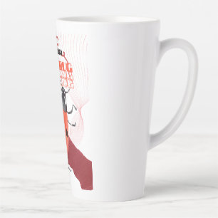 Süßer Wasserfarb-Marienkäfer-Aufkleber mit arabisc Milchtasse