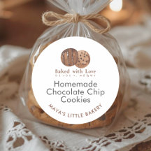 Süßer Wasserfarben-Cookie-Bäckerei-Produktname