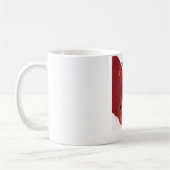 Süßer Wasserfarben-Marienkäfer-Sticker mit arabisc Kaffeetasse (Links)
