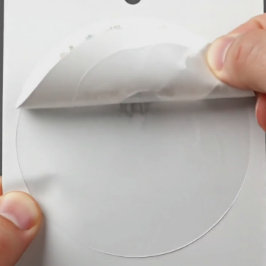 Süßer Wasserfarben-Schlupf- und rosa Fahrrad-Aufkl Runder Aufkleber