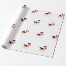 Süßer Weihnachts-Beagle