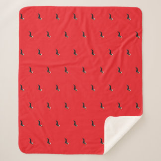 süßer Weihnachts-Dachshund Sherpadecke