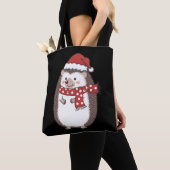 Süßer Weihnachts-Igel-Feiertag Tasche (Von Nahem)