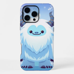 Süßer Weihnachts-/Winter-Yeti iPhone 16 Pro Max Hülle