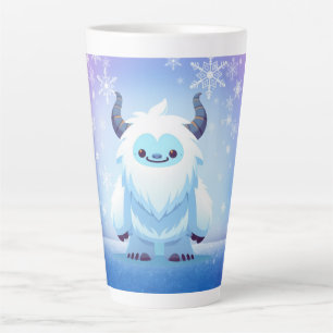 Süßer Weihnachts-/Winter-Yeti Milchtasse