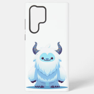 Süßer Weihnachts-/Winter-Yeti Samsung Galaxy Hülle