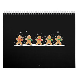 Süßer Weihnachtsbäcker Lebkuchenmann  Kalender