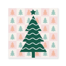 Süßer Weihnachtsbaum Feiertagsdesign.