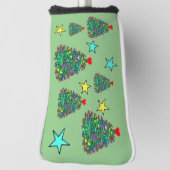 Süßer Weihnachtsbaum Golf Headcover (Rotieren 90)
