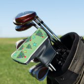 Süßer Weihnachtsbaum Golf Headcover (In Situ)