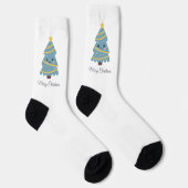 Süßer Weihnachtsbaum Socken (Rechts)
