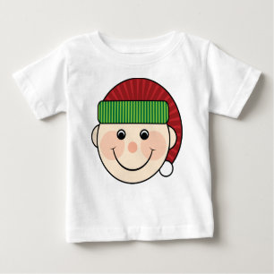 Süßer Weihnachtself-Baby-T - Shirt