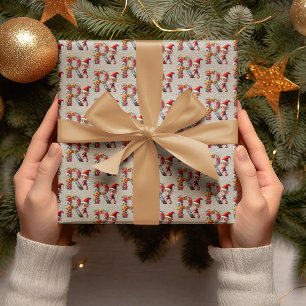 Süßer Weihnachtself Festtagsbuchstabe R Geschenkpapier
